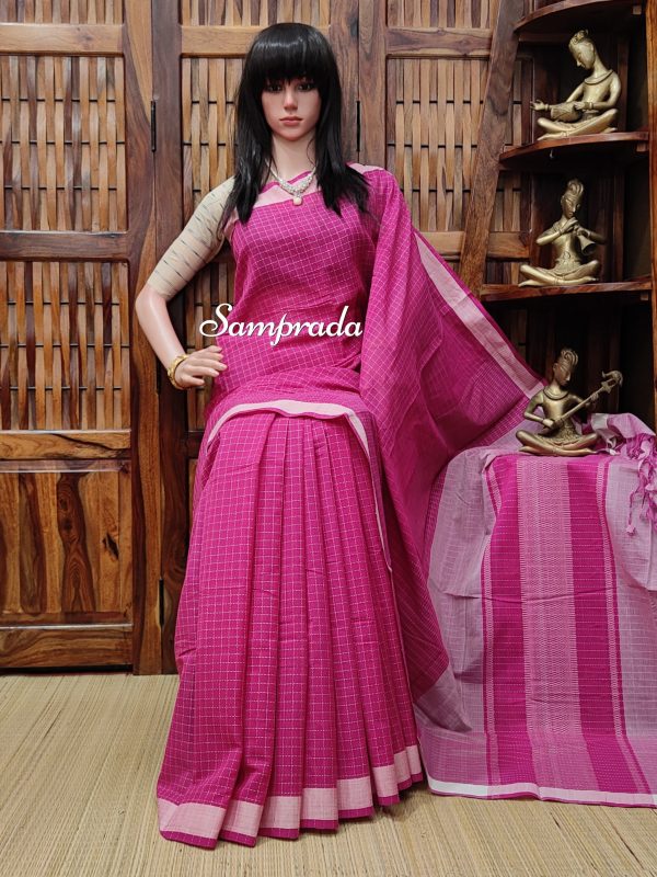 Jayanthasena - Jamdani Cotton Saree