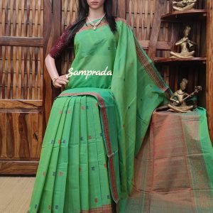 Anjusha - Kanchi Cotton Saree