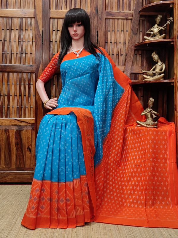 Priyatha - Ikkat Cotton Saree